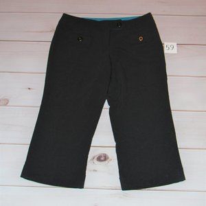 No Boundaries Stretch Black Capris